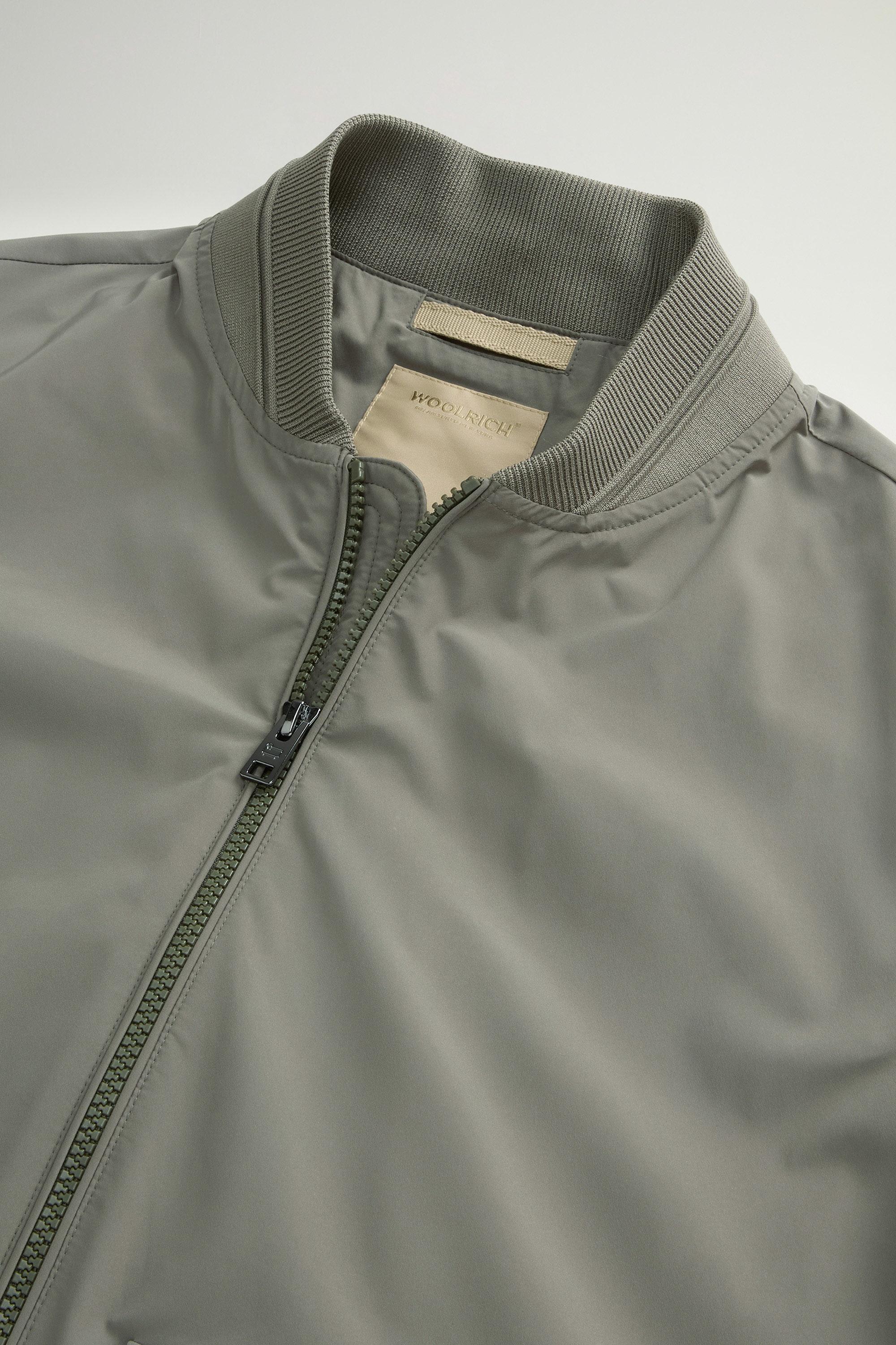Wesley Bomber Jacket in Urban Touch Green photo 6 | Woolrich