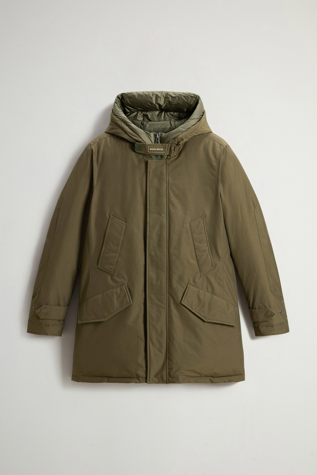 Polar Parka with High Collar Green photo 5 | Woolrich