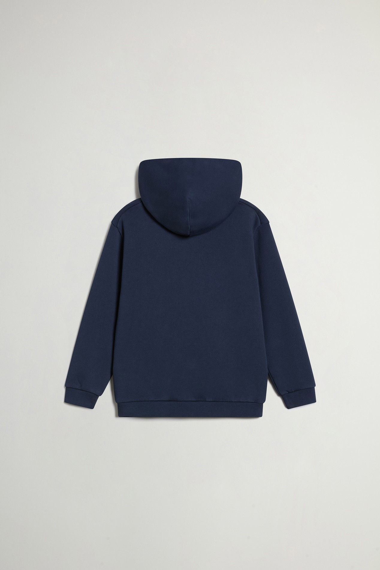 LOGO HOODIE Blue photo 2 | Woolrich