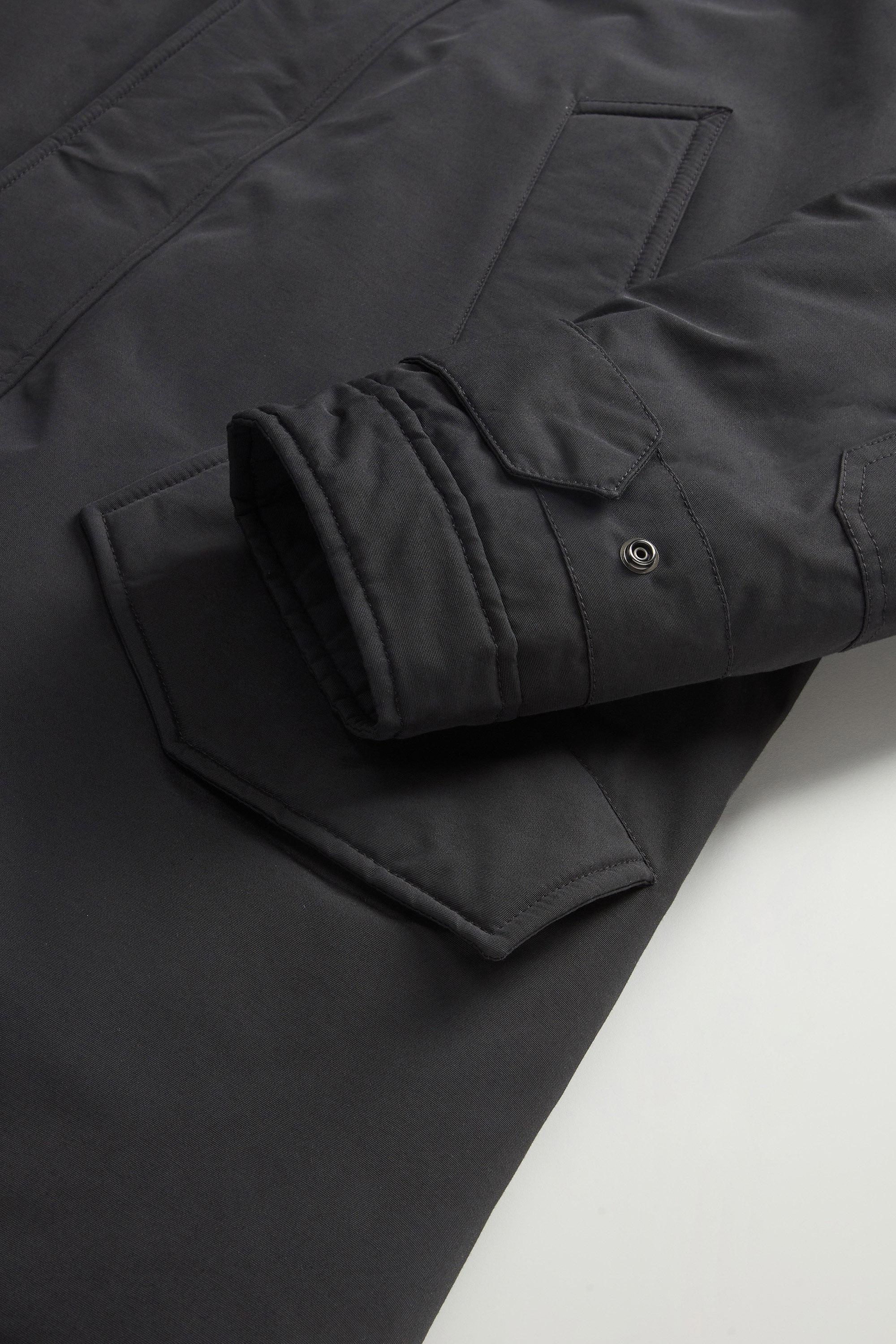 Polar Parka in Ramar Cloth with High Collar Black photo 7 | Woolrich