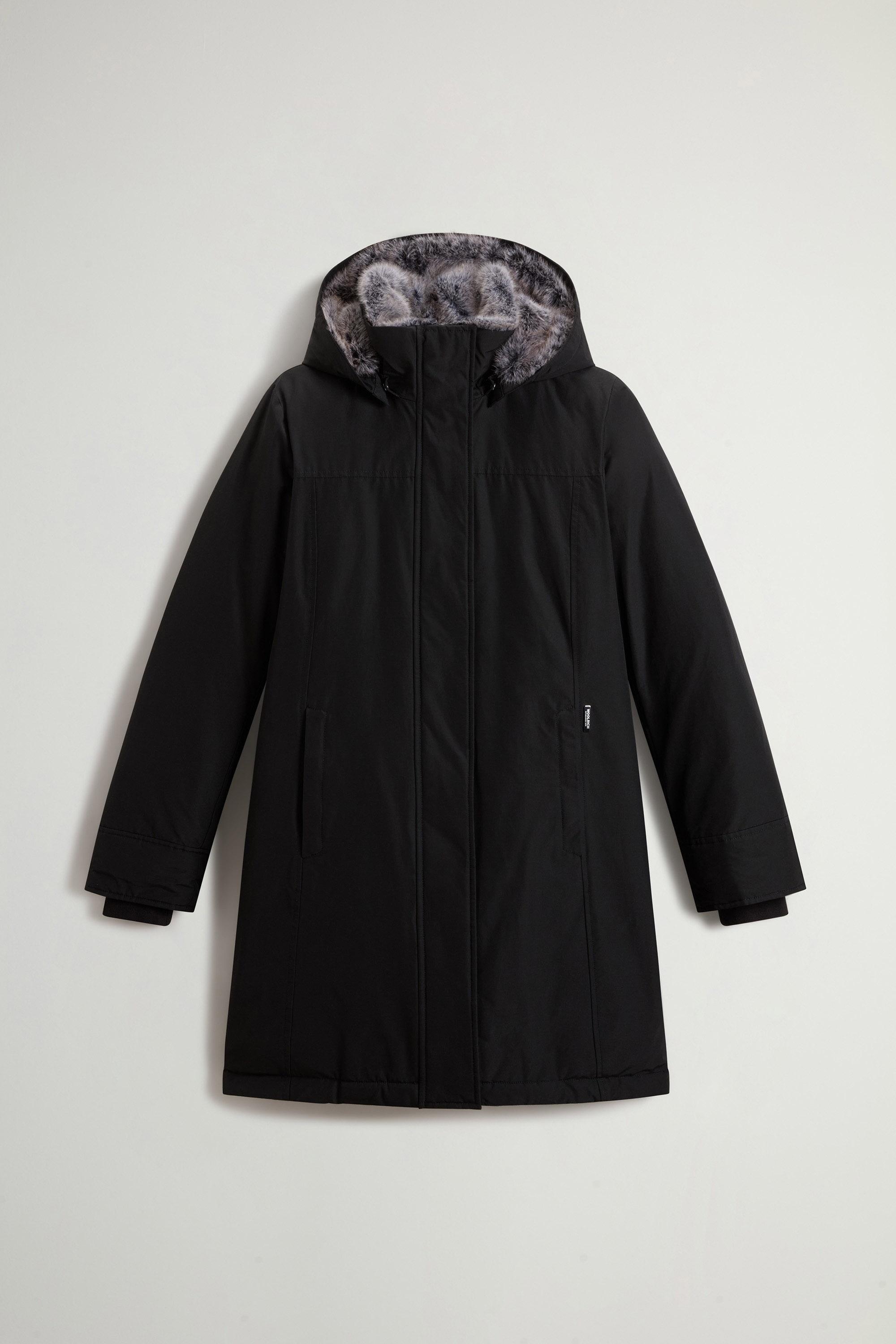 Boulder Coat with Faux Fur Insert Black photo 5 | Woolrich