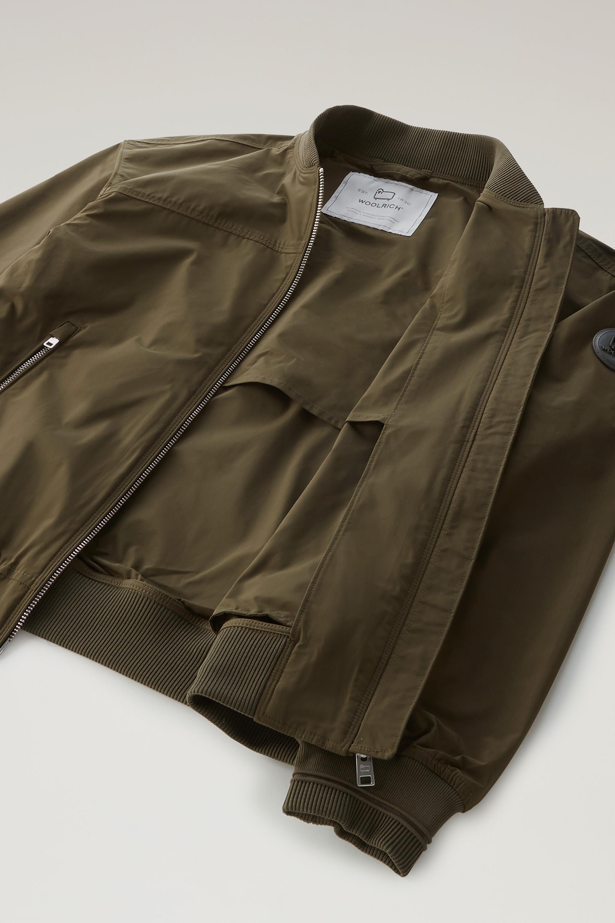 Summer Bomber in Urban Touch Green photo 6 | Woolrich