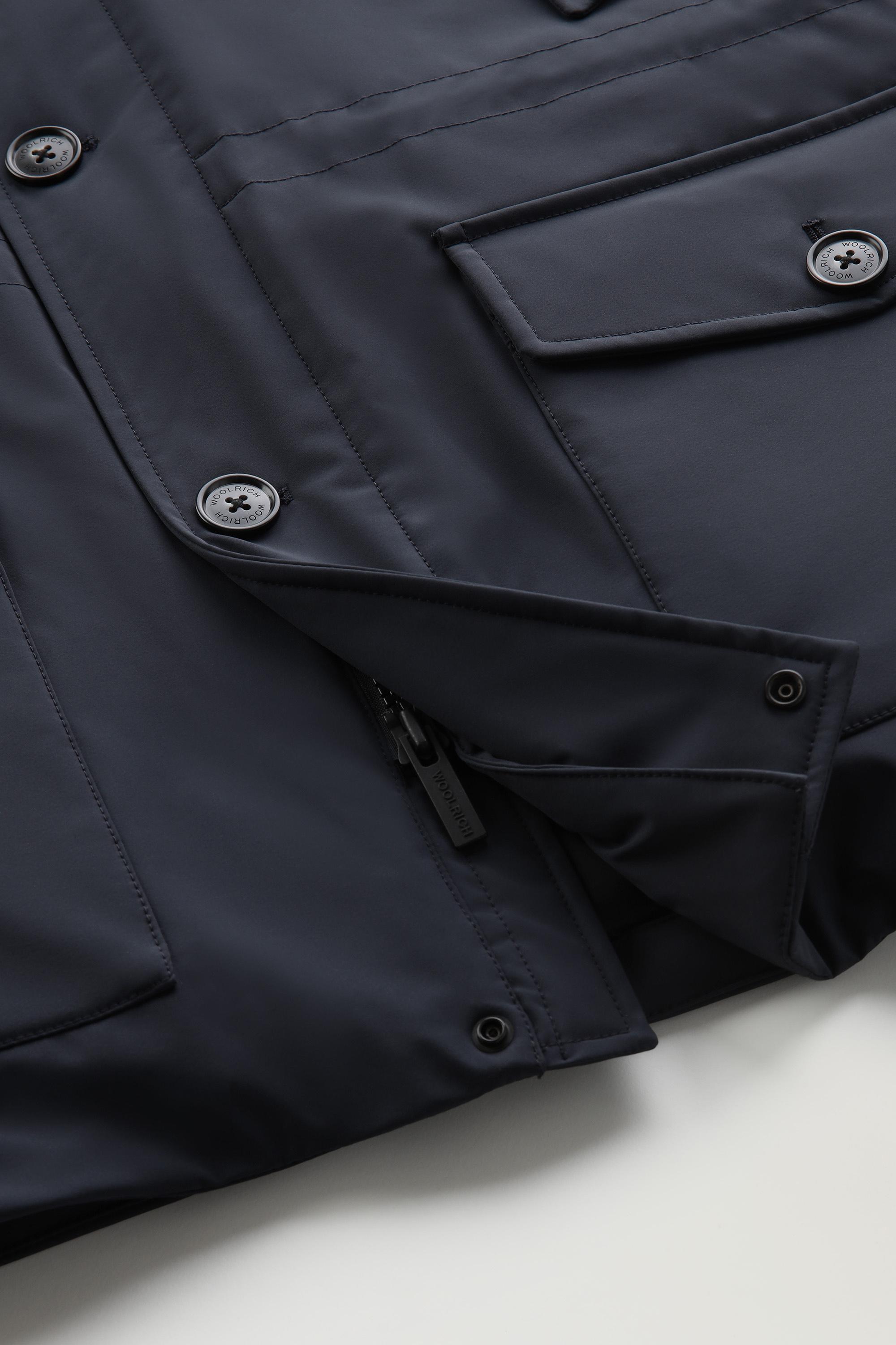 Arctic Parka in Stretch Nylon Blue photo 5 | Woolrich