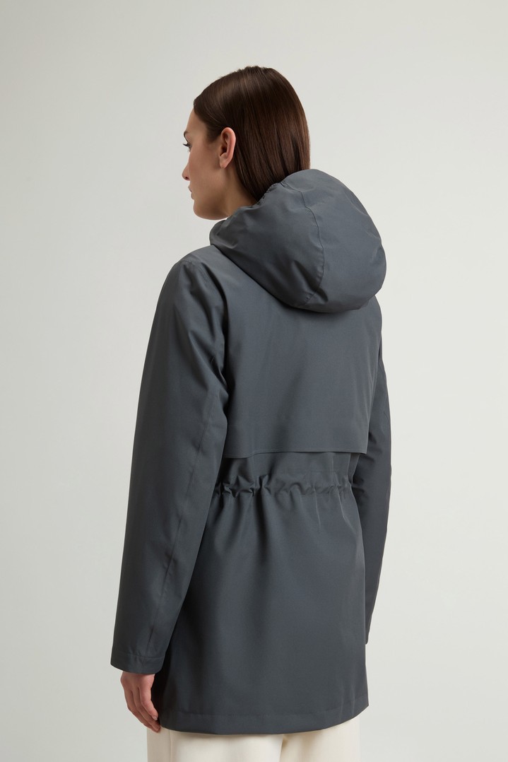 3-in-1 Parka in Light Stretch Fabric Green photo 3 | Woolrich