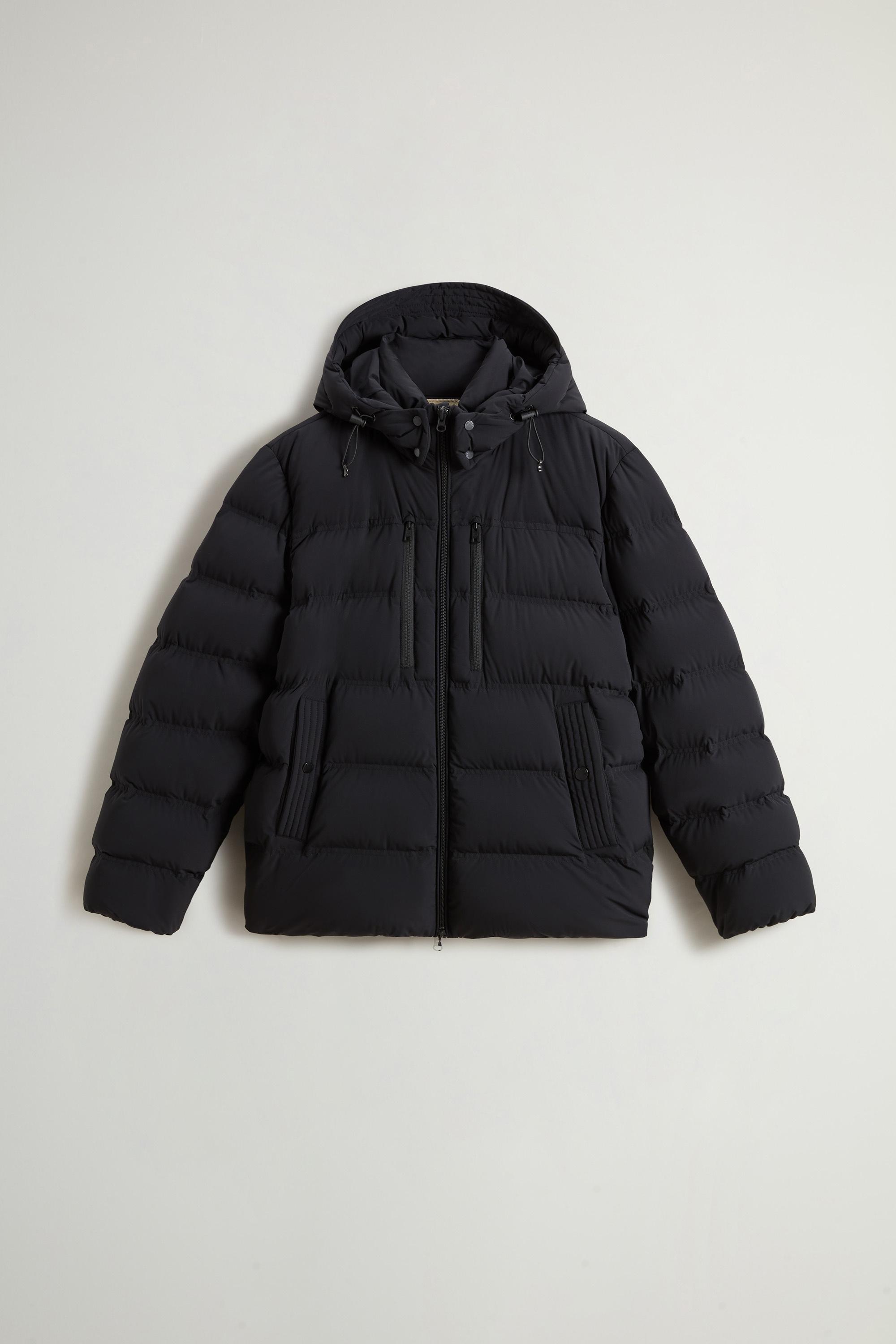 MATT STRETCH PUFFER JACKET Black photo 6 | Woolrich