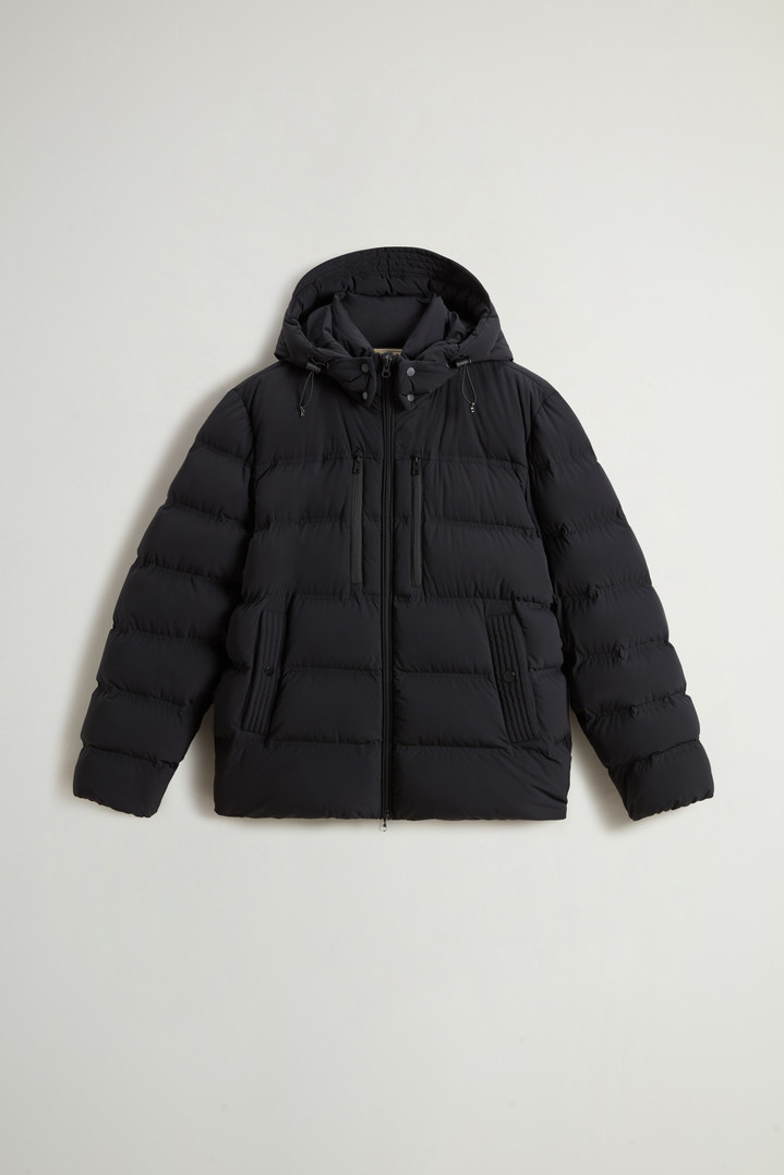 MATT STRETCH PUFFER JACKET Black photo 6 | Woolrich