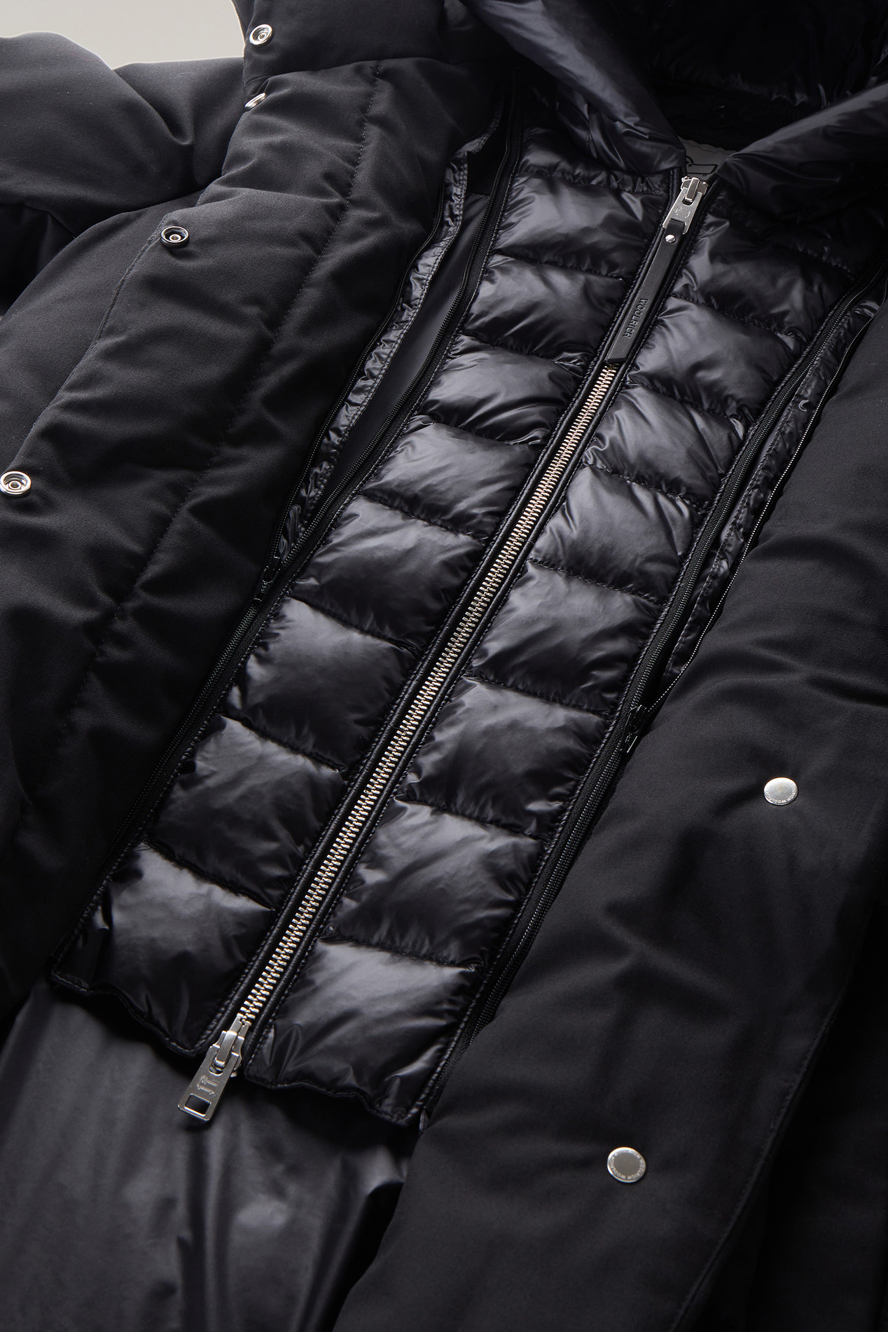 2-in-1 Luxe Prescott Parka Black photo 4 | Woolrich