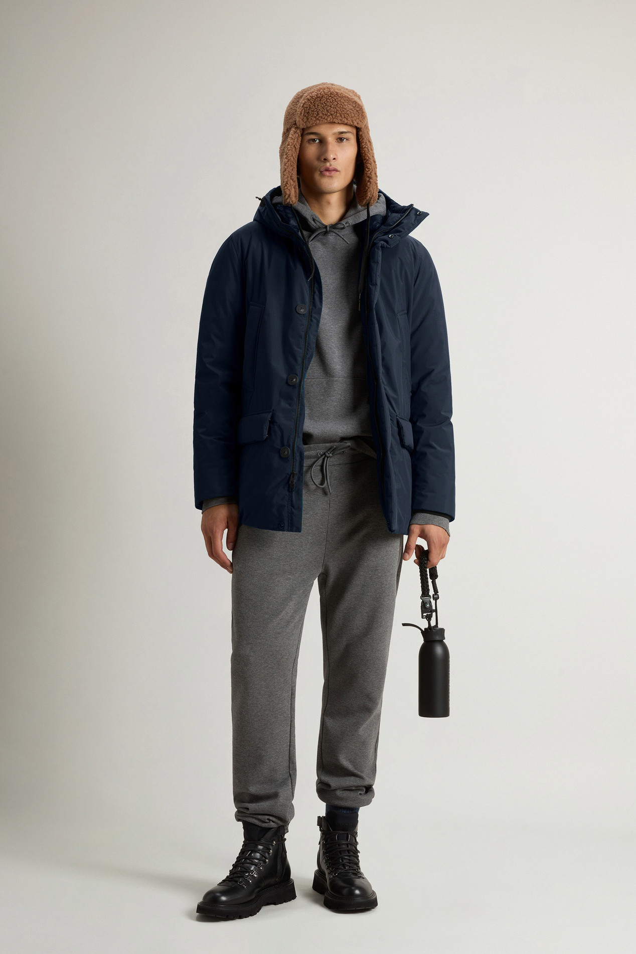 Cloud Arctic Parka with Hood Blue photo 2 | Woolrich