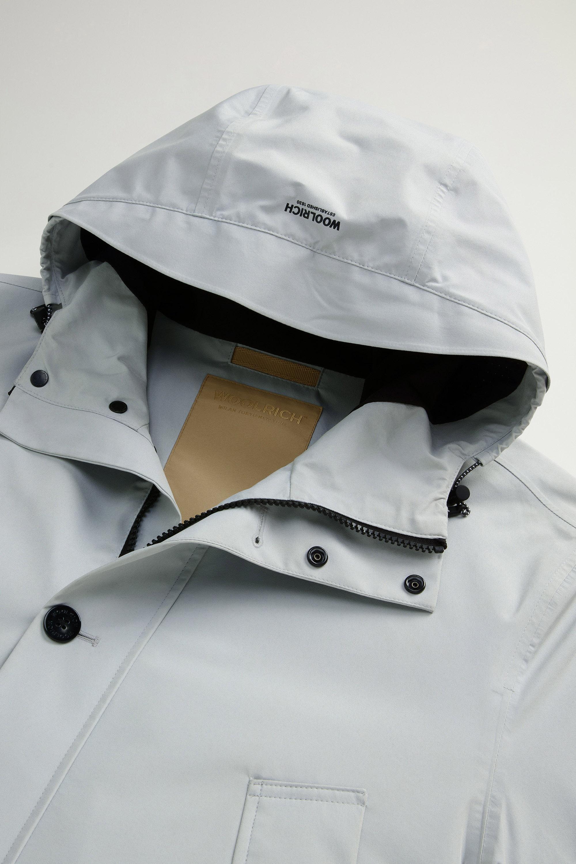 Summer Parka in WINDSTOPPER by GORE-TEX LABS Fabric Gray photo 6 | Woolrich