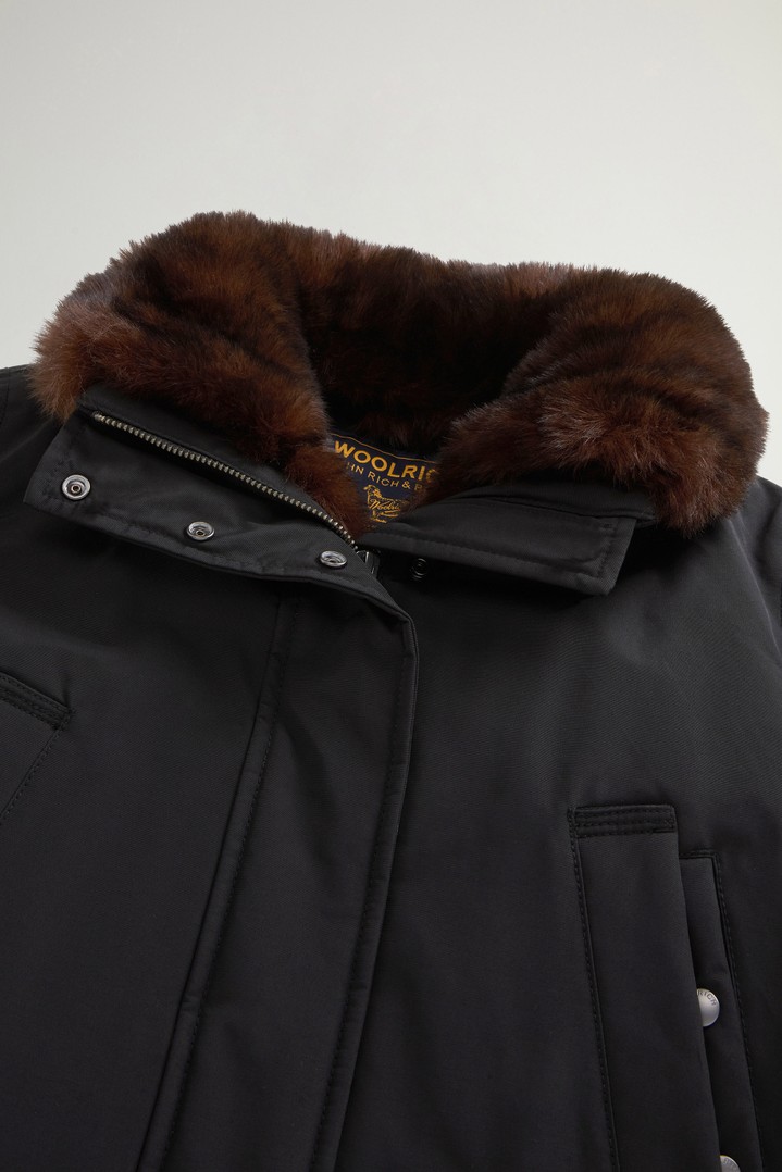 Erie Parka in Ramar Cloth Black photo 6 | Woolrich