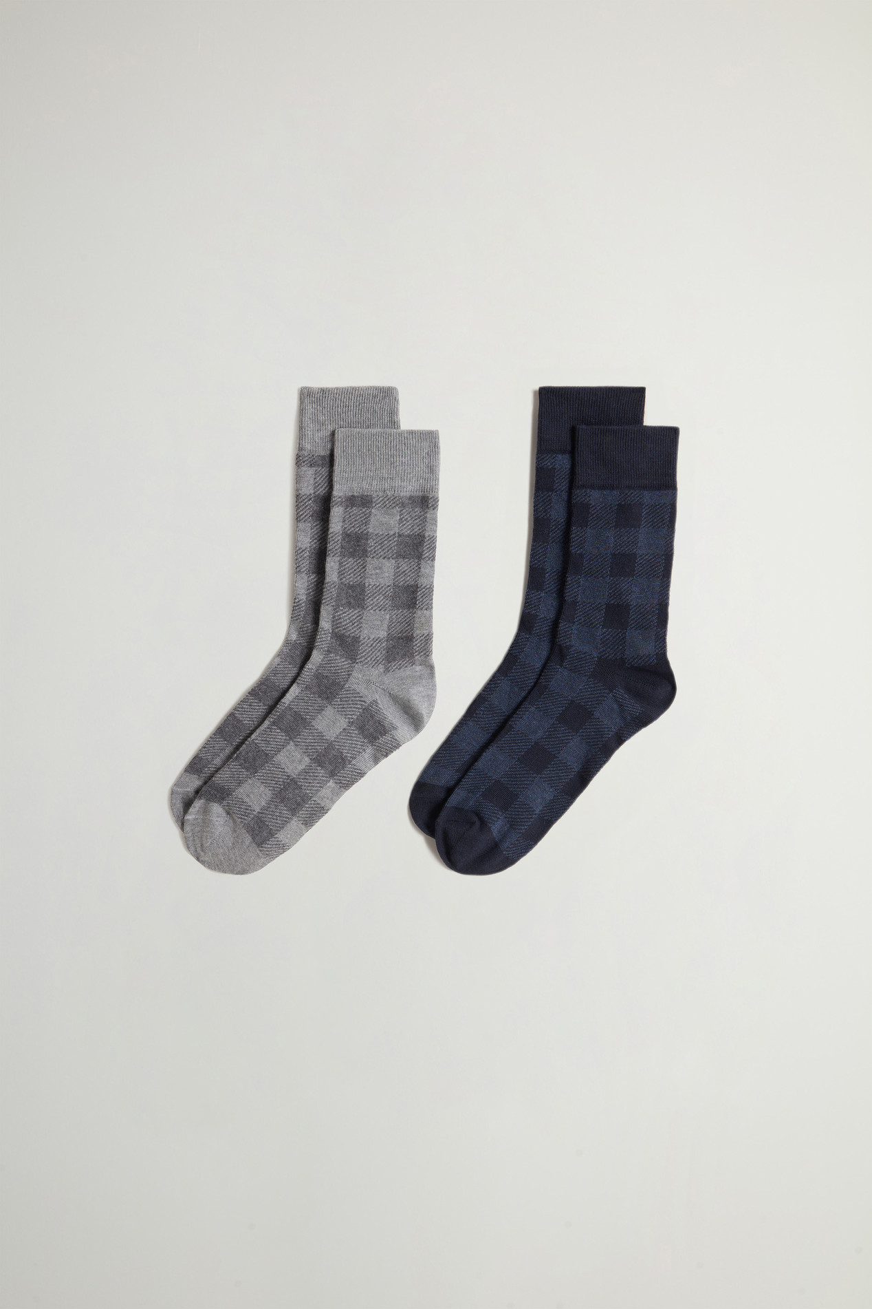 Cotton-Blend Socks Blue photo 1 | Woolrich