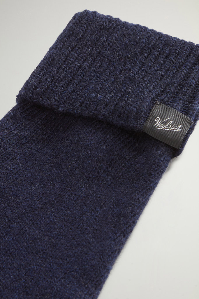 Gloves in Wool Blend Blue photo 5 | Woolrich
