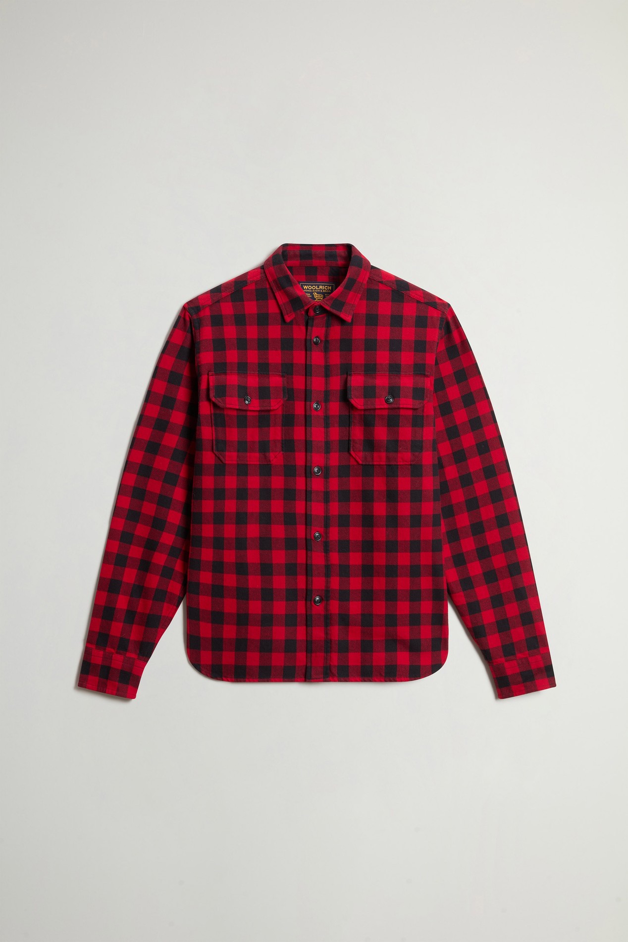 HEAVY COTTON SHIRT Rot photo 5 | Woolrich