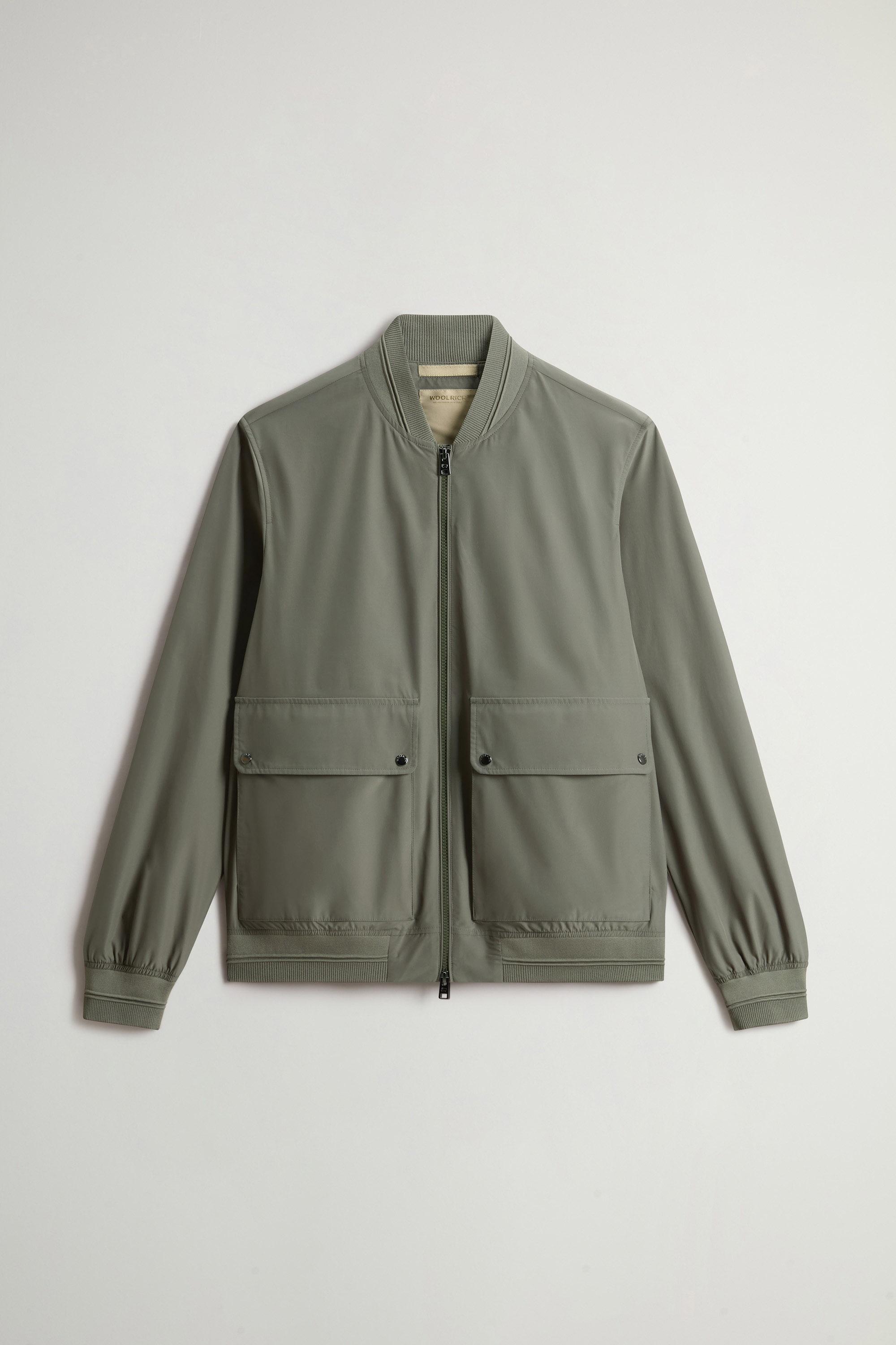 Wesley Bomber Jacket in Urban Touch Green photo 5 | Woolrich