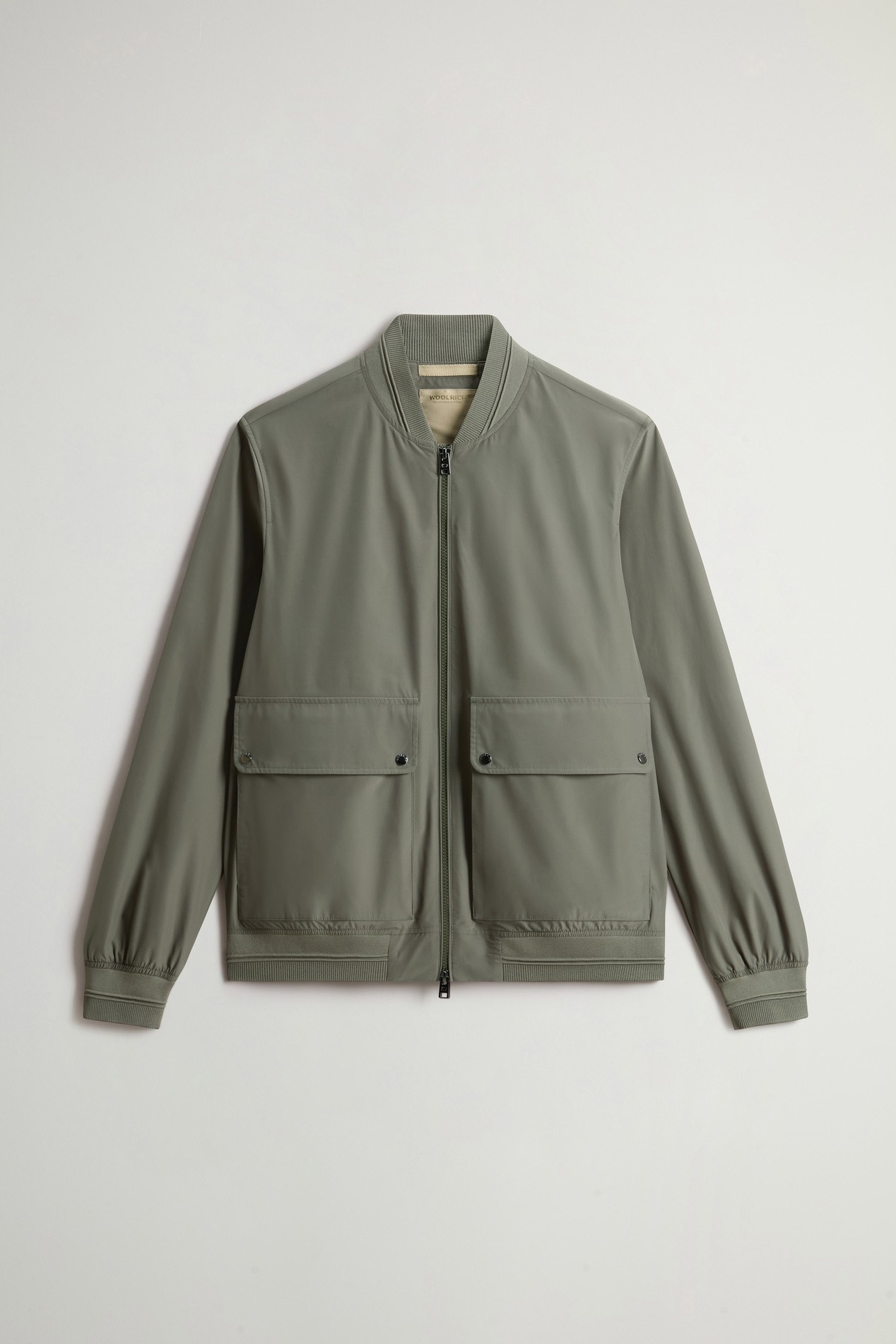 Wesley Bomber Jacket in Urban Touch Green photo 5 | Woolrich