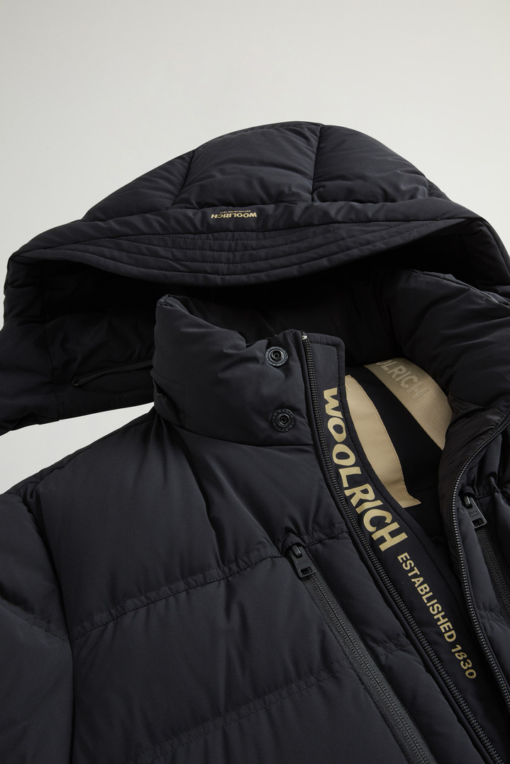 MATT STRETCH PUFFER JACKET Black photo 7 | Woolrich