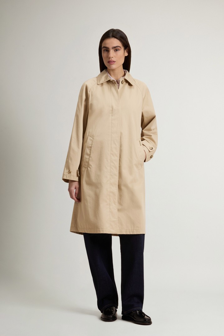 TECH COTTON COAT Beige photo 1 | Woolrich