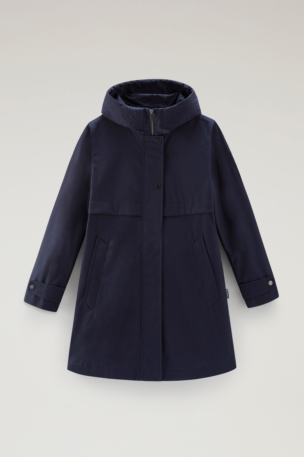 Havice Lightweight Parka in Best Cotton Blue photo 1 | Woolrich