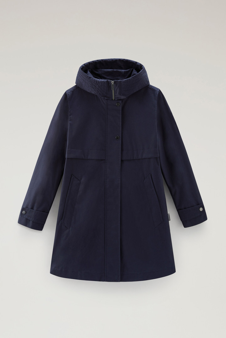Havice Lightweight Parka in Best Cotton Blue photo 1 | Woolrich