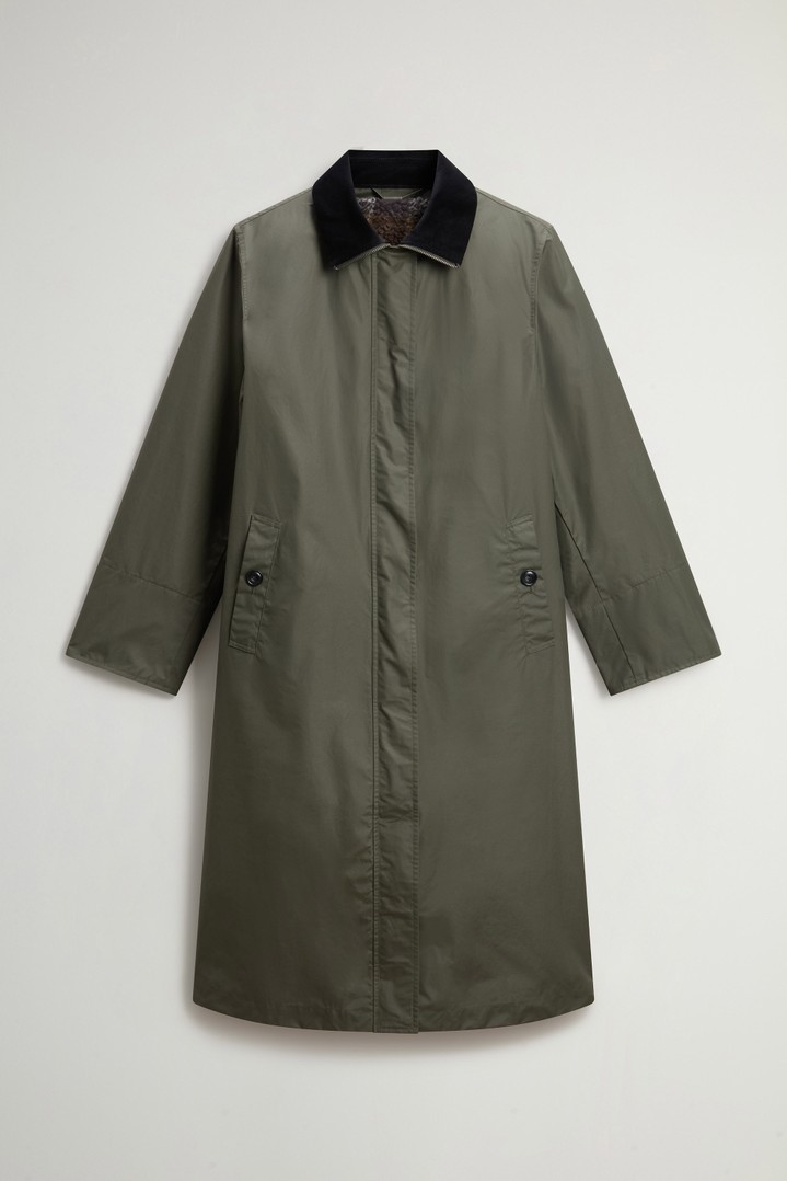 3-in-1-Mantel aus gewachster Wollmischung Grün photo 5 | Woolrich