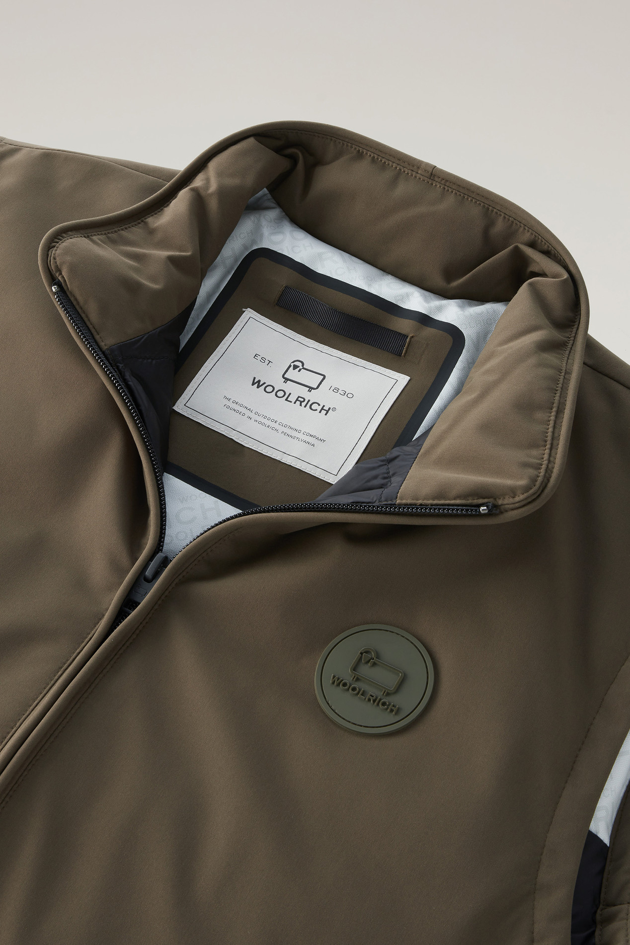 Padded Pacific Vest Green photo 2 | Woolrich