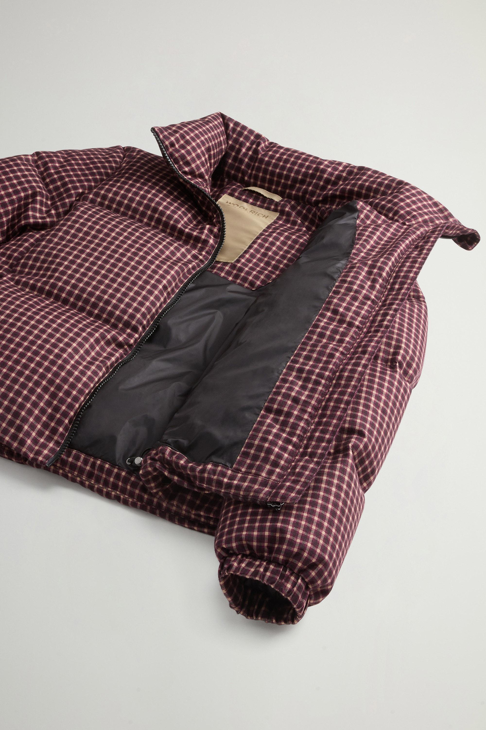 Down Jacket in Two-Layered Fabric Burgundy photo 8 | Woolrich