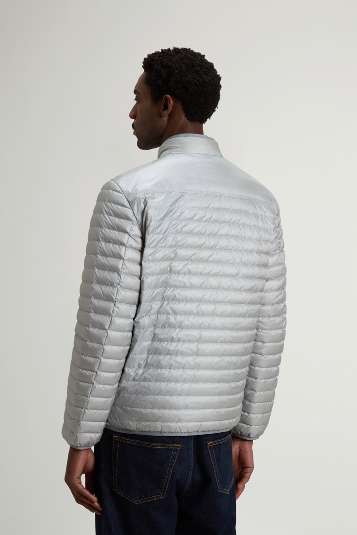 Lightweight Allen Down Jacket in Ripstop Nylon Gray photo 3 | Woolrich
