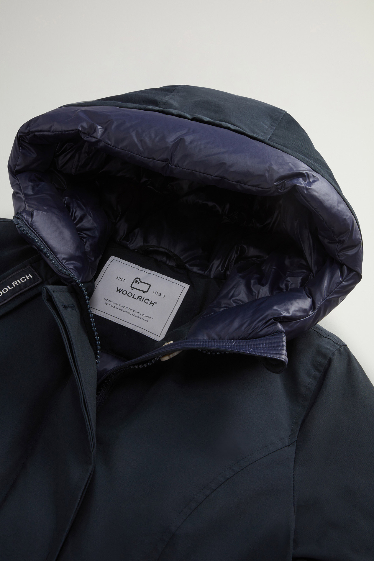 Arctic Parka in Ramar Cloth Blue photo 6 | Woolrich