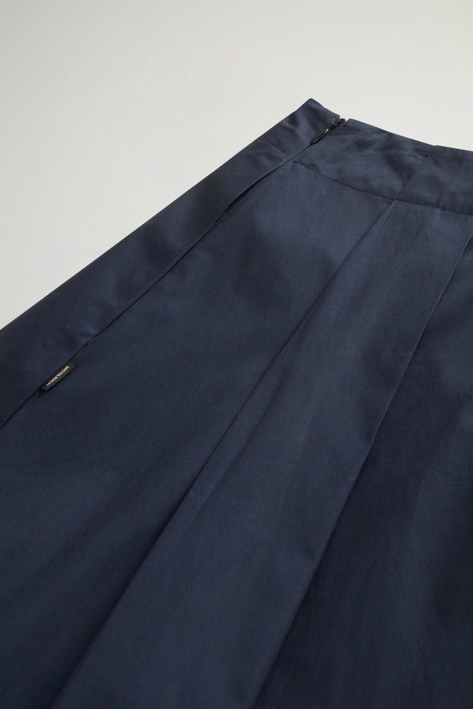 COTTON POPLIN SKIRT Blue photo 4 | Woolrich