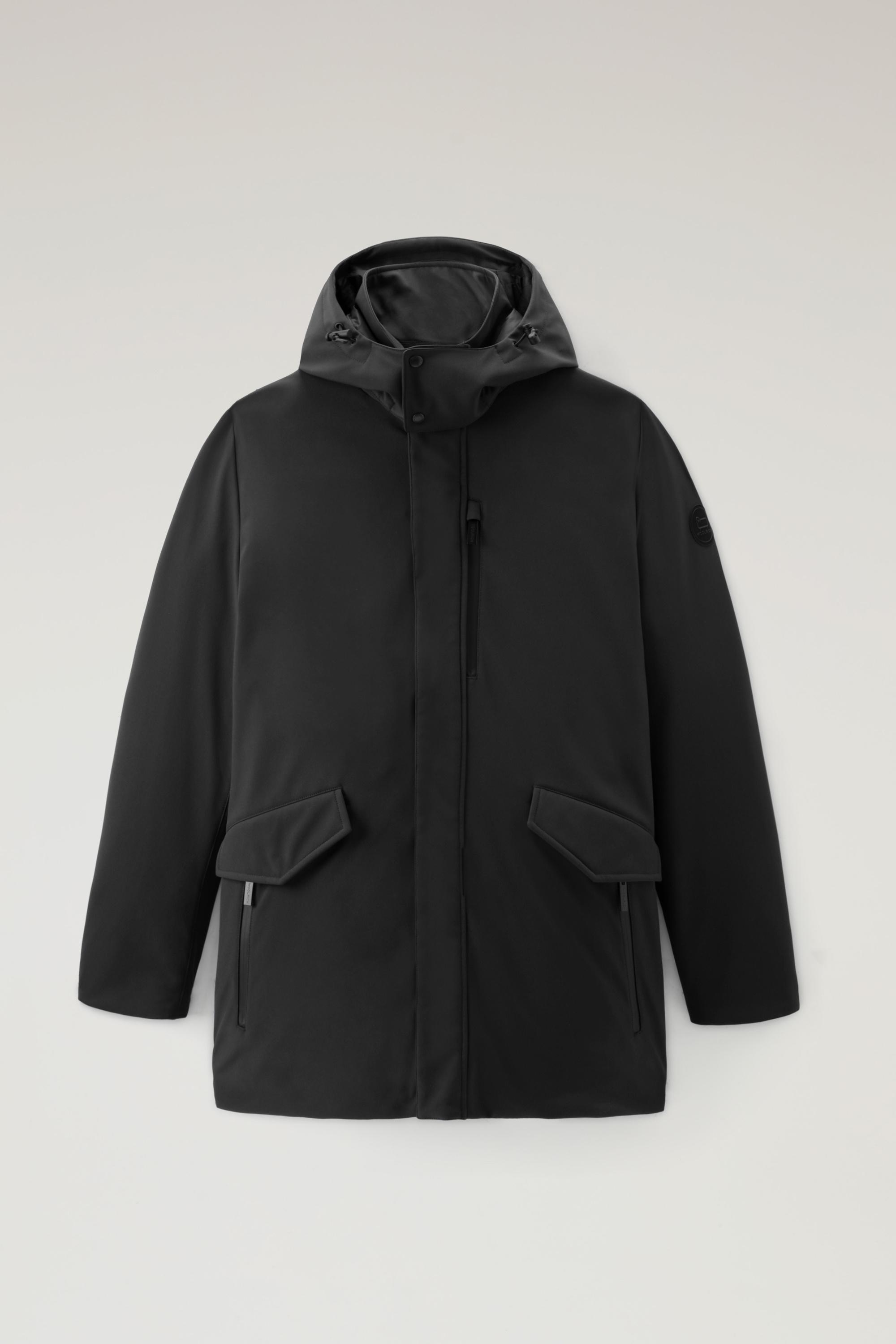 Barrow Mac Softshell Coat Black photo 1 | Woolrich