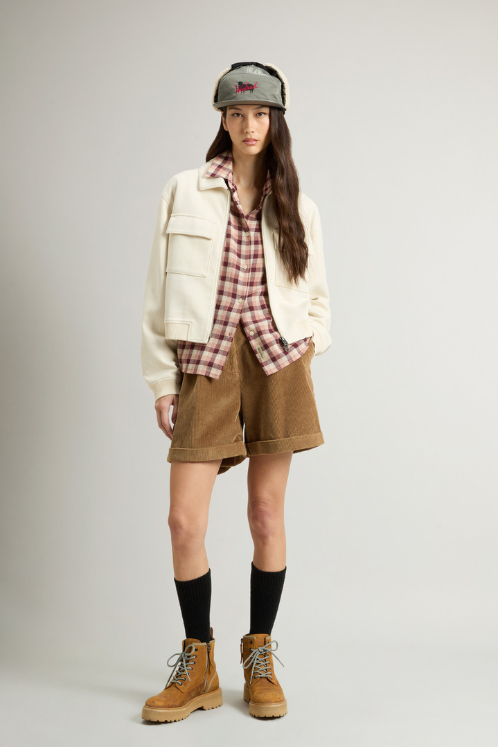 Sweatshirt in Cotton-Blend Interlock White photo 2 | Woolrich