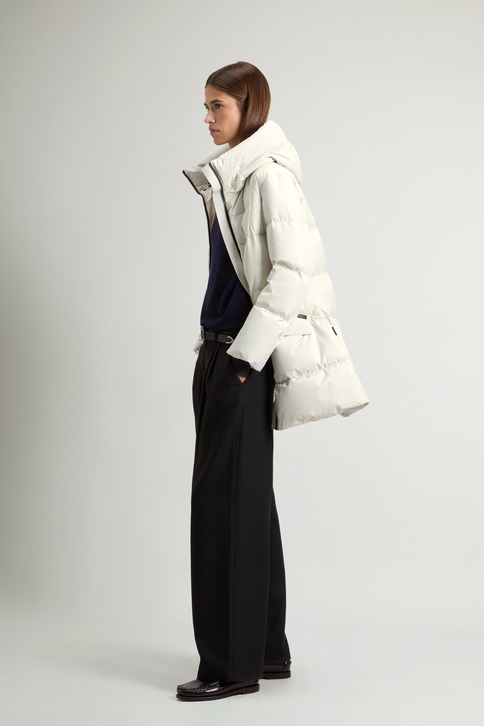 Quilted Parka in WINDSTOPPER® by GORE-TEX® Fabric White photo 1 | Woolrich