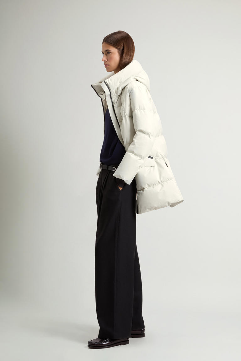 Quilted Parka in WINDSTOPPER® by GORE-TEX® Fabric White photo 1 | Woolrich