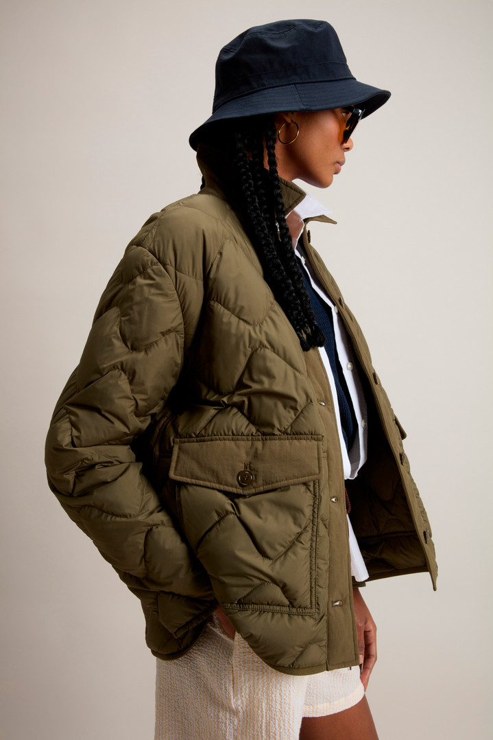 Microfiber Heritage Jacket Green photo 9 | Woolrich