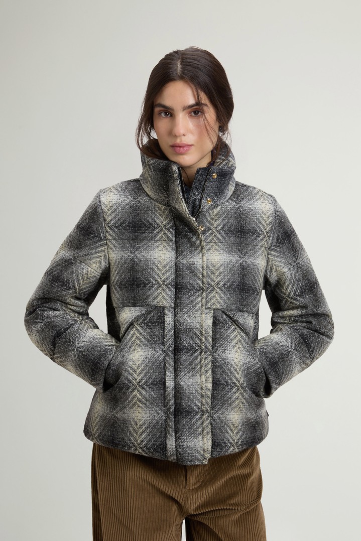 AZTEC WOOL PUFFER JACKET Bianco photo 1 | Woolrich