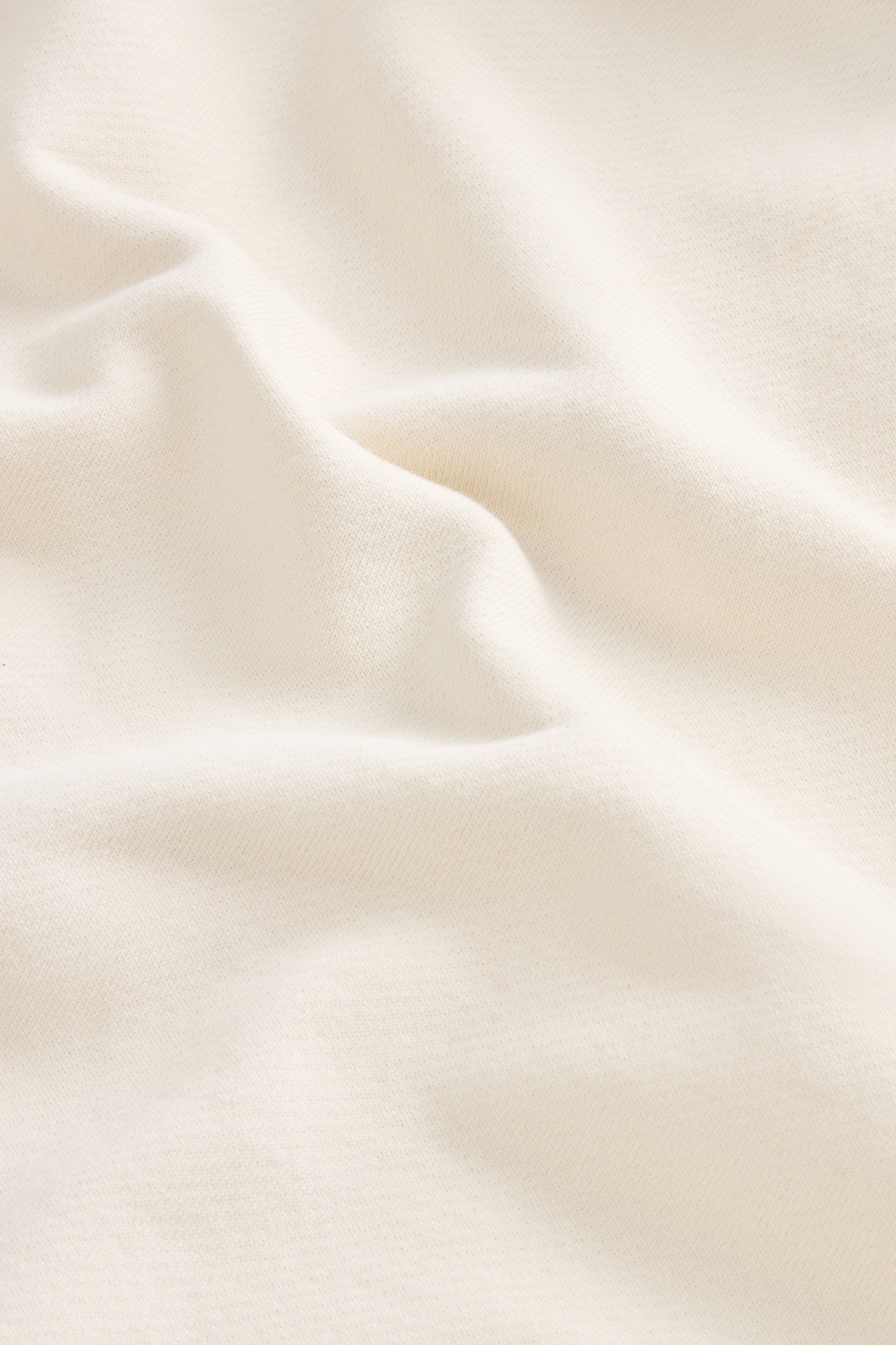 Full-Zipper Hoodie in Pure Cotton White photo 6 | Woolrich