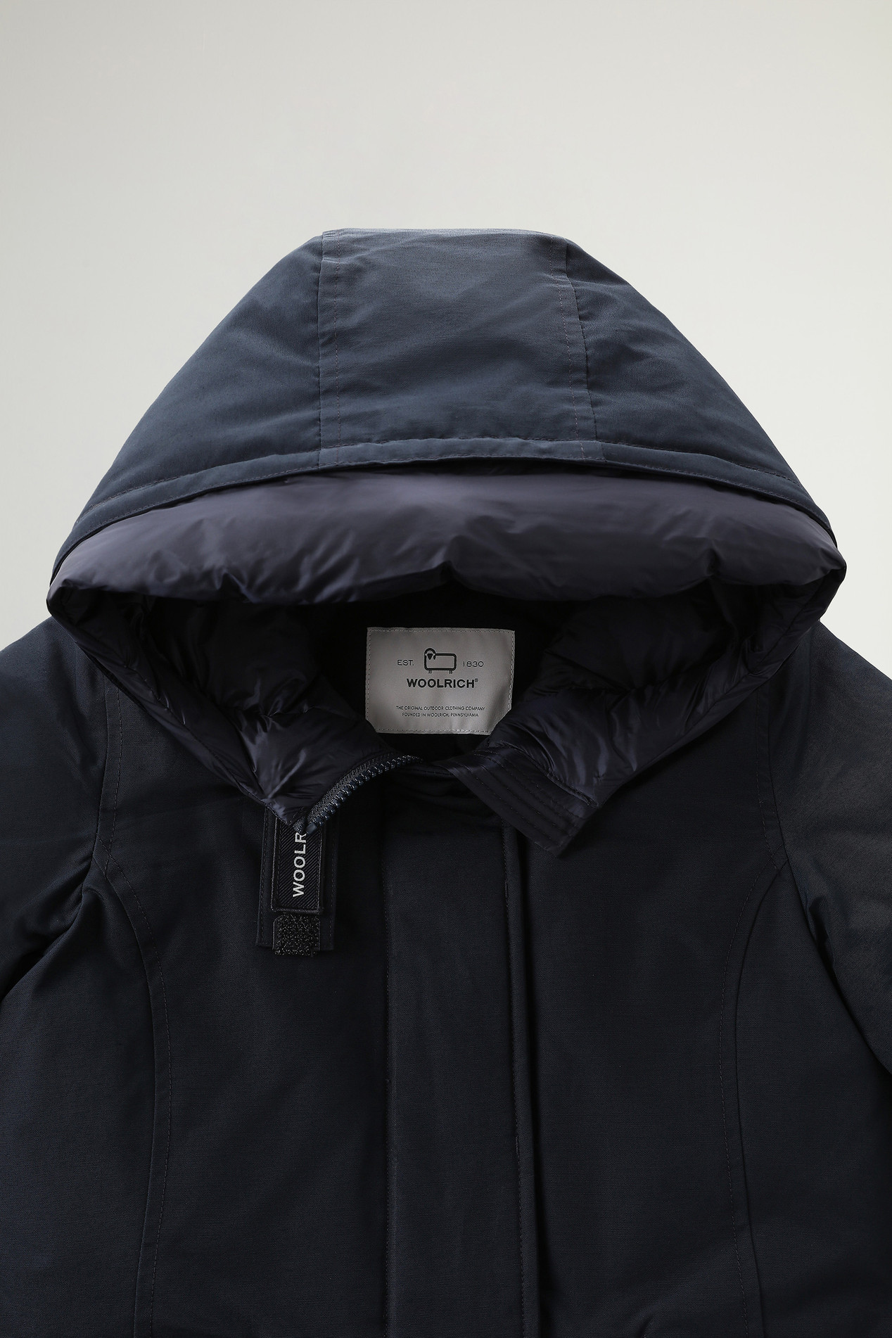 Girls' Arctic Parka Cloth in Ramar Blue photo 3 | Woolrich