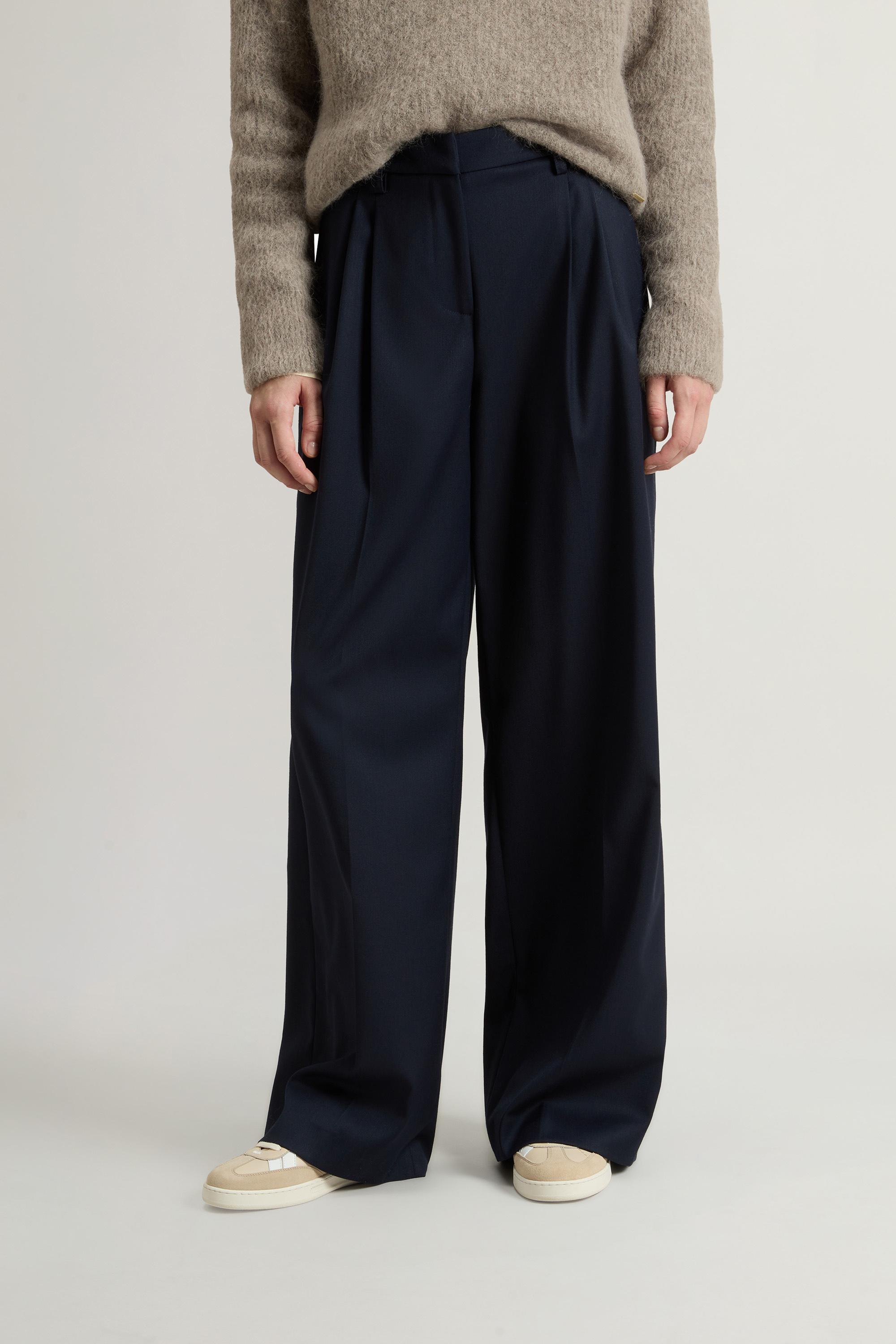 Doubleu Tennis Sneakers in Leather with Suede Inserts Beige photo 6 | Woolrich