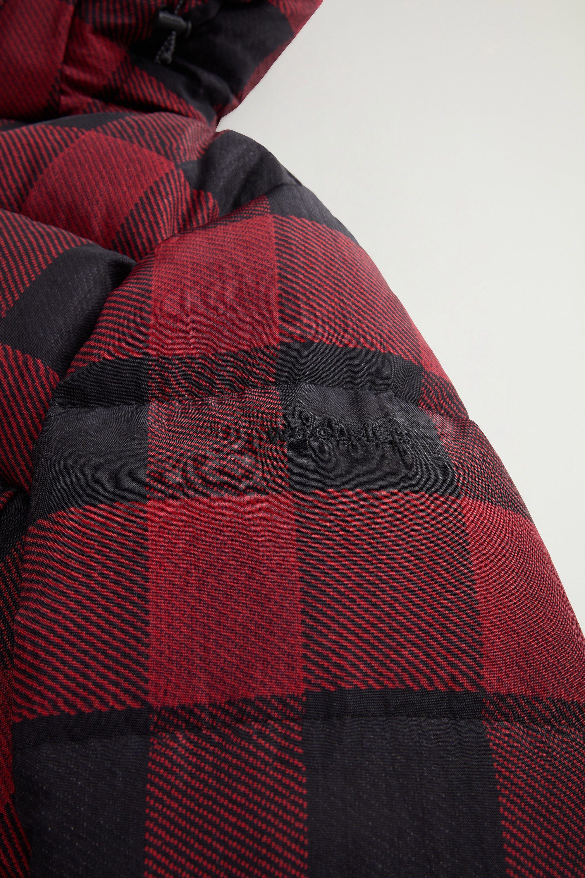 Quilted Check Parka in Olmetex Nylon by Todd Snyder Multicolor photo 8 | Woolrich