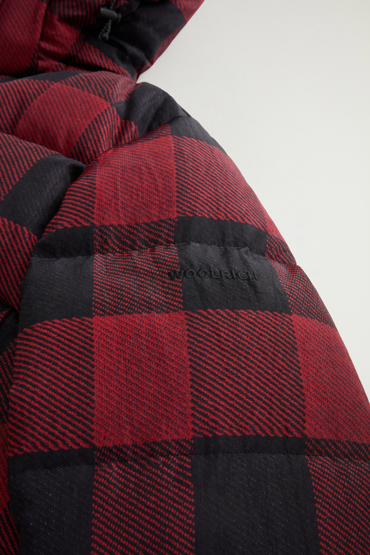 Quilted Check Parka in Olmetex Nylon by Todd Snyder Multicolor photo 8 | Woolrich