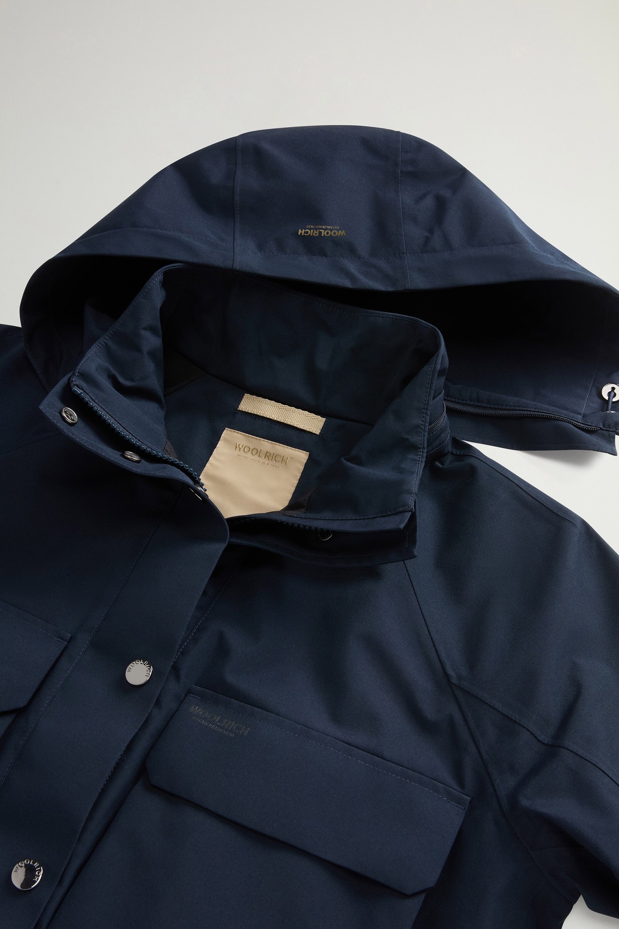 Jacket in WINDSTOPPER by GORE-TEX LABS Fabric Blue photo 6 | Woolrich