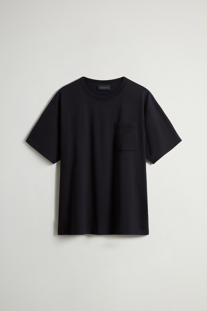 Pure Cotton T-Shirt by Todd Snyder Black photo 5 | Woolrich