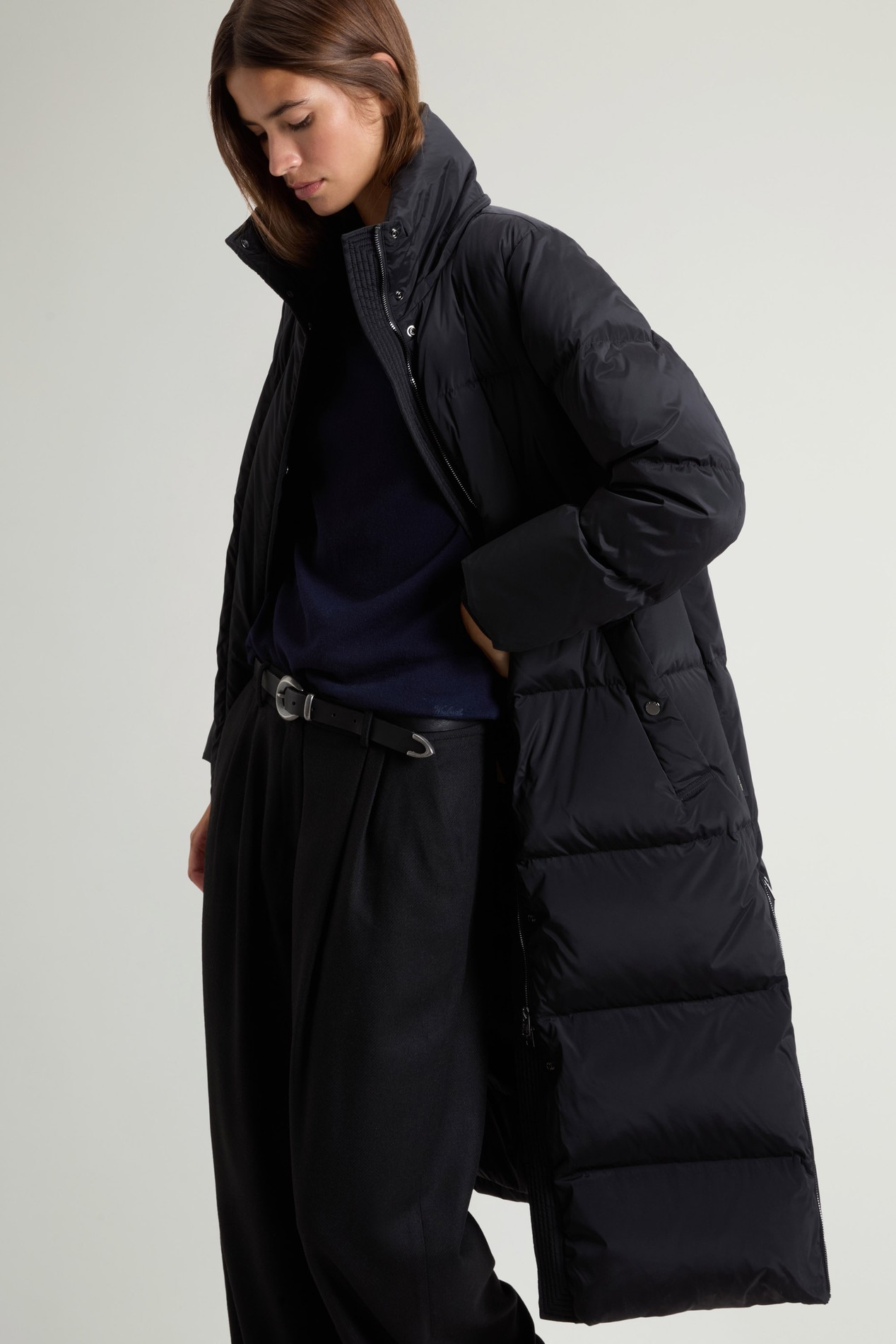 Long Kelly Parka Black photo 5 | Woolrich