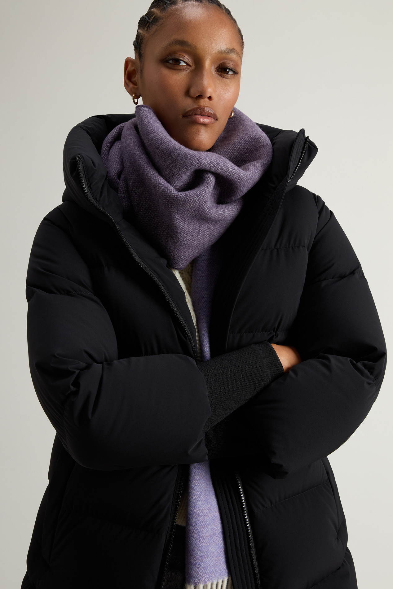 CLOUD MADISON COAT Black photo 4 | Woolrich