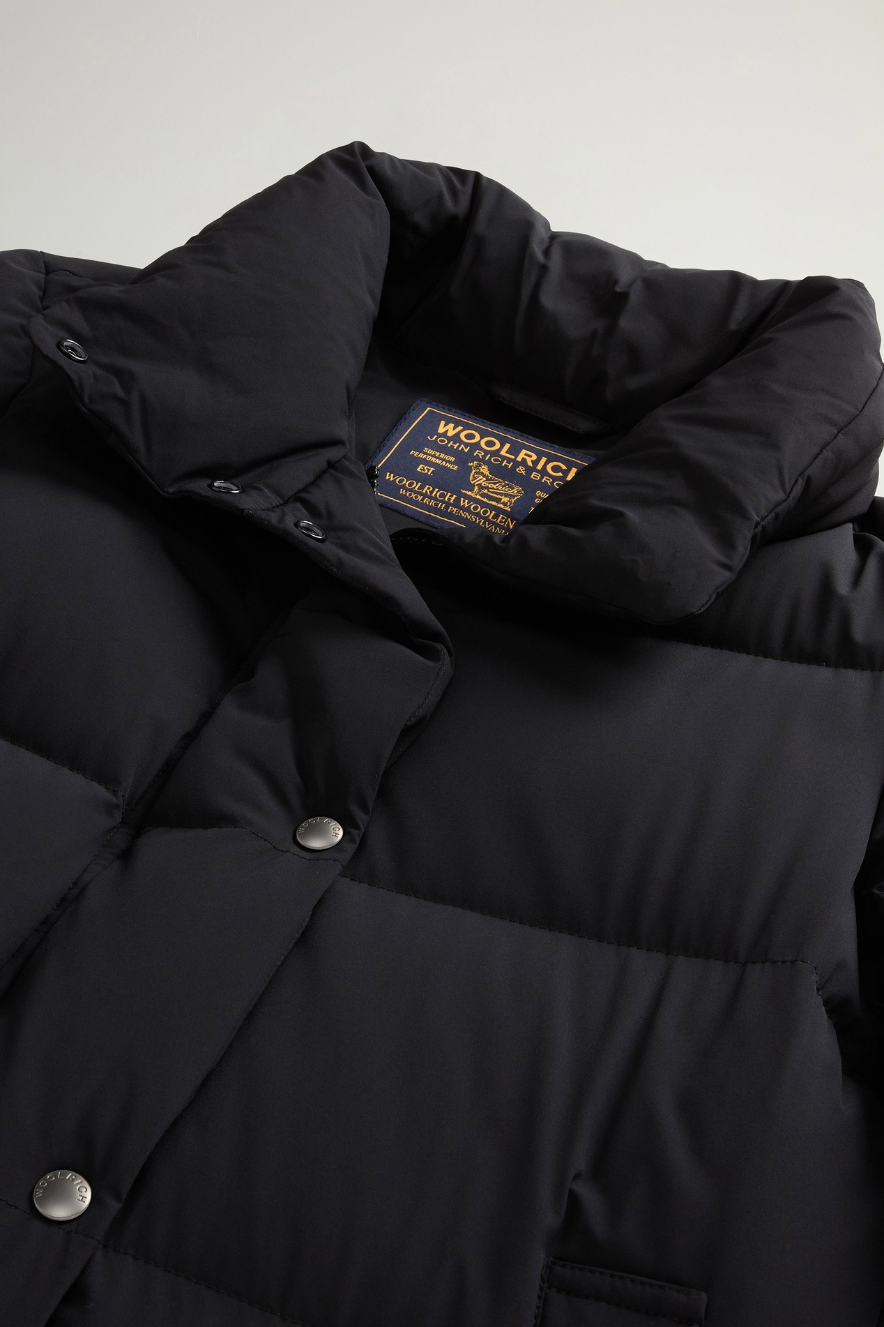 MADISON COAT Nero photo 6 | Woolrich