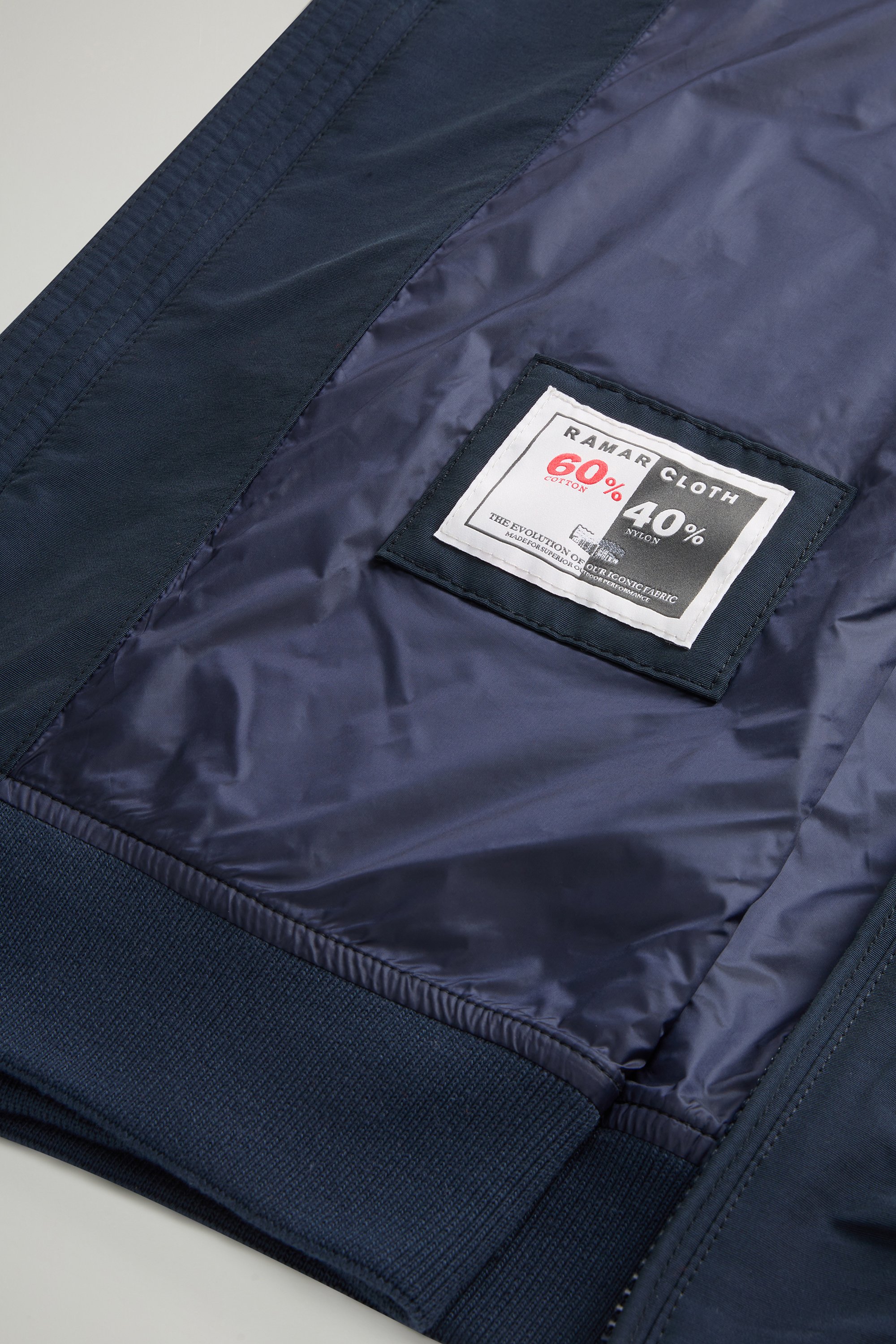 Bomberjacke Cruiser aus Light Ramar Blau photo 9 | Woolrich