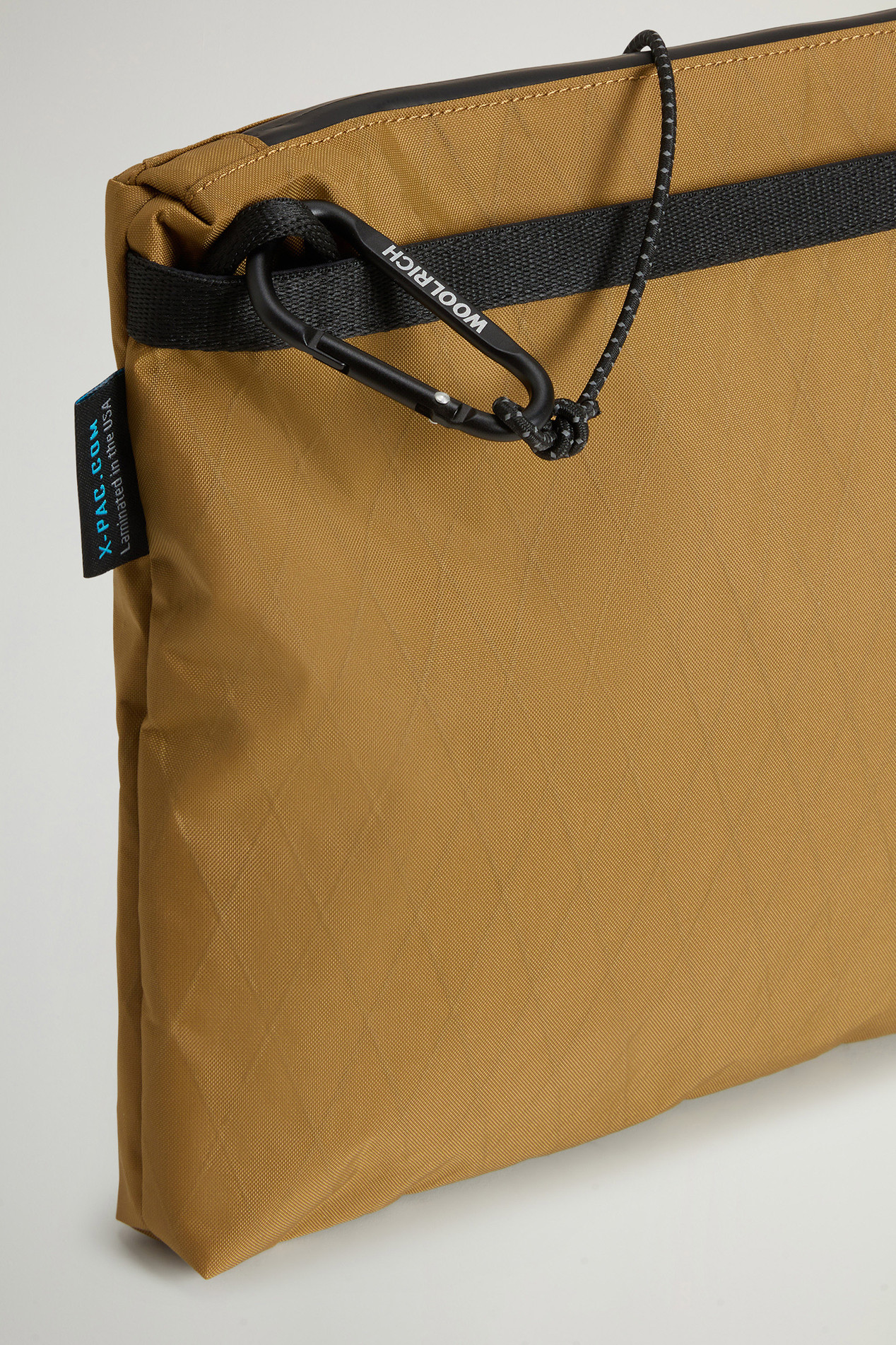 Crossbody Bag with Logo in X-PAC by Todd Snyder Brown photo 5 | Woolrich