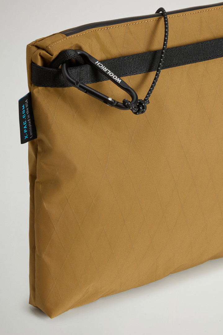 Crossbody Bag with Logo in X-PAC by Todd Snyder Brown photo 5 | Woolrich