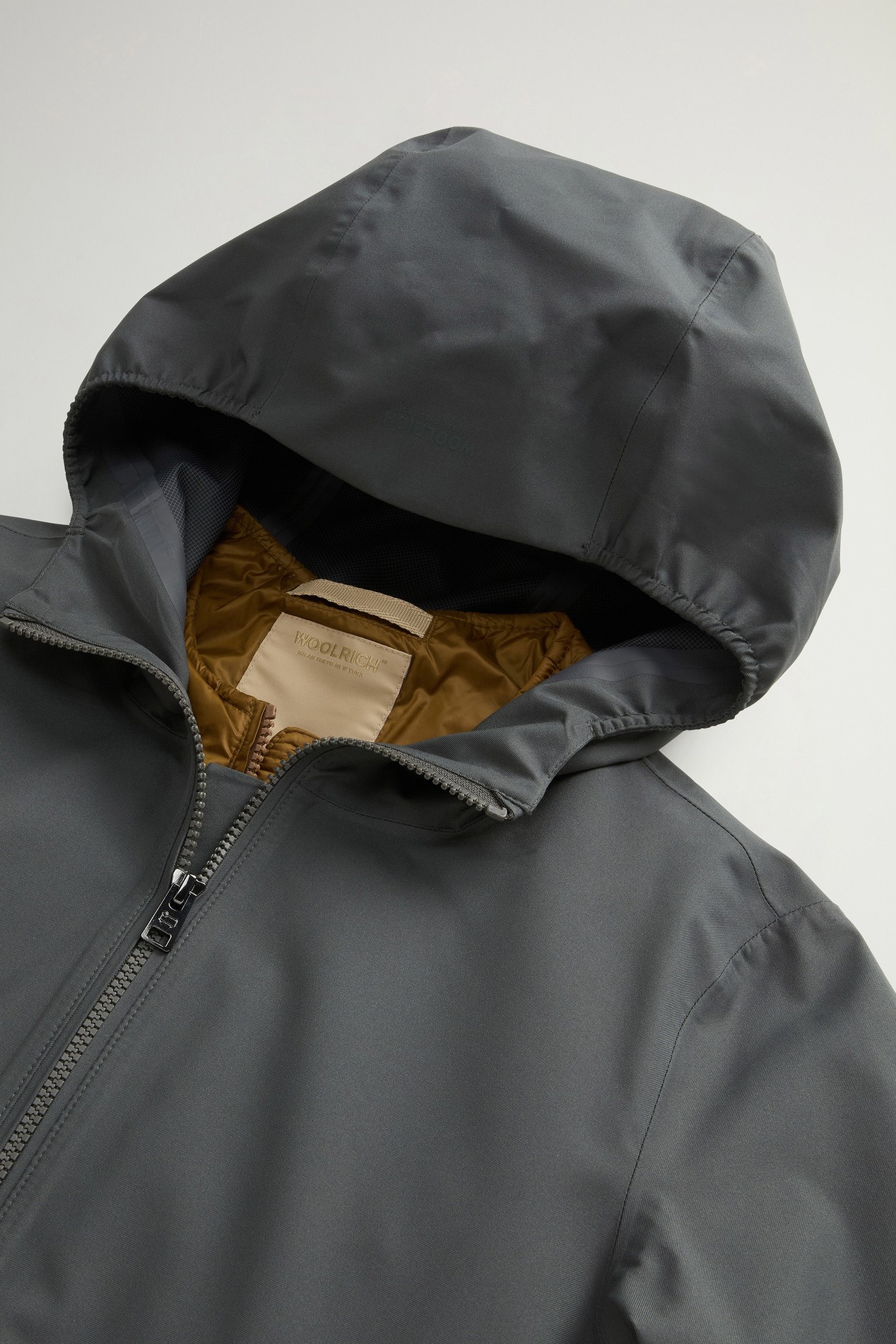 3-in-1 Parka in Light Stretch Fabric Green photo 7 | Woolrich