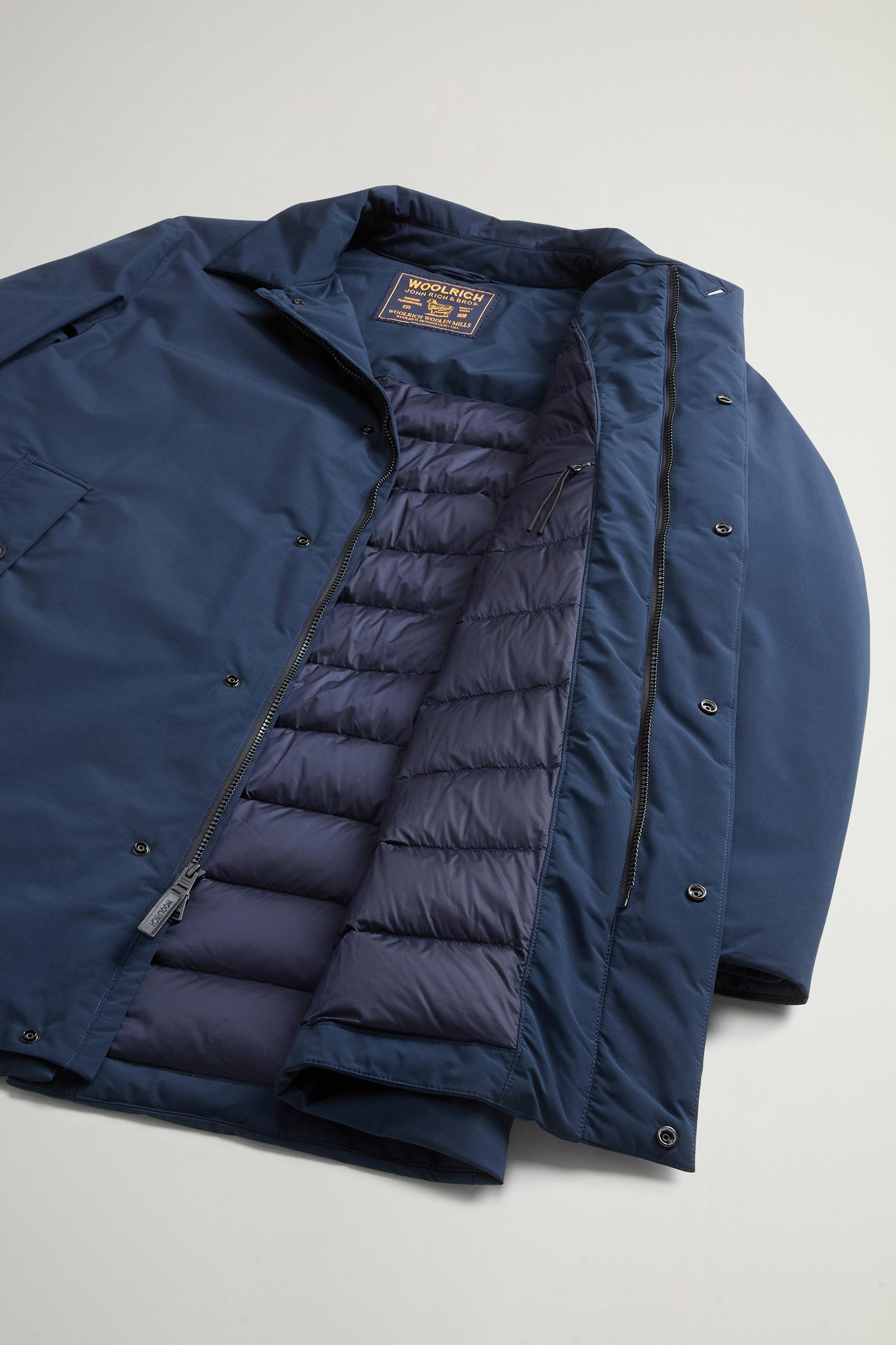 CLOUD LAMAR COAT Blue photo 8 | Woolrich